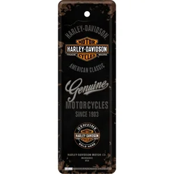 NOSTALGIC ART Metalni obeleživač Harley-Davidson Genuine Logo
