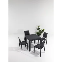 Atelier Del Sofa Set vrtne mize in stolov (5 kosov)