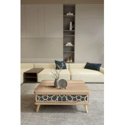 Hanah Home Sto za dnevnu sobu Ottowa 90x38x60 cm, Antracit