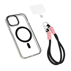 Maska za iPhone 15 6.1 MagSafe Loop, Crna