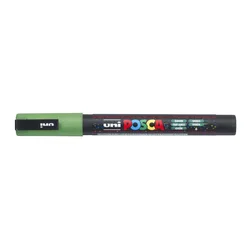 Marker Uni pc-3ml Posca glitter zeleni