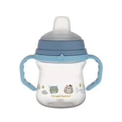 Canpol Babies Šolja Bonjour Paris 150Ml Sa Silikonskim Kljunom (56/612) - Blue