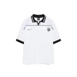 Pull&Bear Majica STWD DIVISION FUTBOL črna / bela