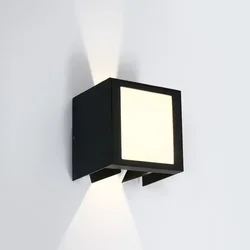 ZIDNA SVJETILJKA LED 11W/3000K/700lm/230V IP54 ANTRACIT