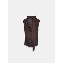 Dilvin Bluza Blusen rjava