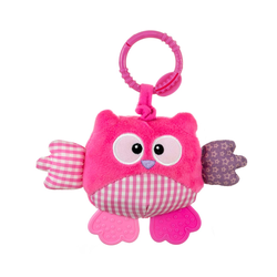 MILLY MALLY Plišasti obesek Sova – Cutie owl – 2881 PINK