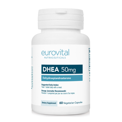 Eurovital prehransko dopolnilo DHEA (50mg), 60 kapsul