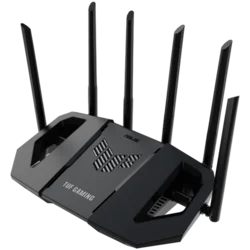 Bežicni ruter ASUS TUF-BE6500 Wi-Fi/BE6500/5764 Mbps/688 Mbps/USB3.2/6 eksternih antena/crna (TUF-BE6500)