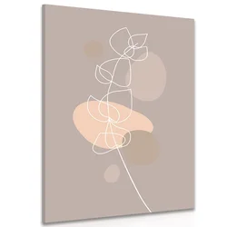 Slika minimalistični list No1 - 80x120