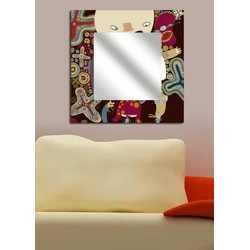 Atelier Del Sofa Ogledalo MA-3, 50x50cm, Šareno