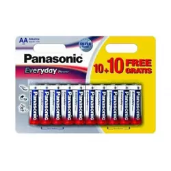PANASONIC baterije LR6EPS/20BW-AA Alkalne Everyday