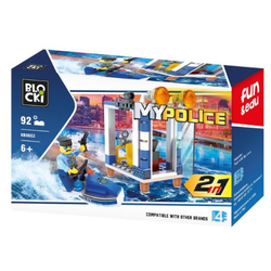 Kocke blocki policijska recna patrola 2u1 92pcs ( 76/0653 )