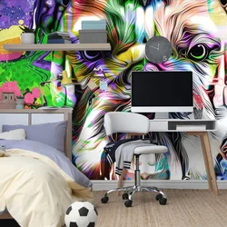 Tapeta pop-art buldog - 490x330