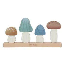 little dutch lesena natikanka forest friends mushrooms