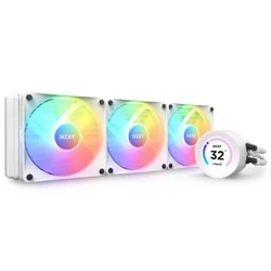 NZXT Kraken Elite 360 RGB vodeno hlađenje belo RL-KR36E-W1