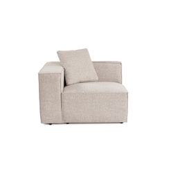 Atelier del Sofa Fotelja Lora L1 108x65x110cm Siva
