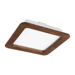 LED ugradno svetlo WOODY SPOT LED/17W/230V 3000K trešnja 18,5x18,5 cm