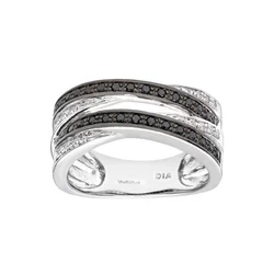 DIAMANT LETERNEL Prstan srebrna