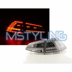 SONAR set zadnjih LED luči VW Golf 7 Hatchback (13-17), črne