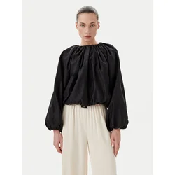 Eleh Bluza ESS250056 Črna Regular Fit