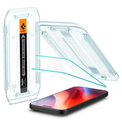 Spigen - Glas.tR EZ-FIT AGL07907 (pakiranje od 2 kom) za iPhone 16 Pro Max / 17 Pro Max - Prozirno