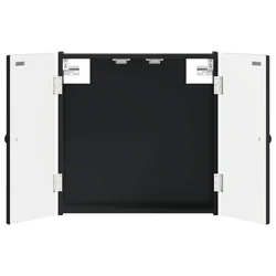Kabinet za mete BREDA Crna 52,5 x 10,5 x 53,5 cm