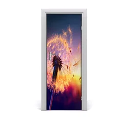 tulup.si Nalepka na vratih Dandelion 75x205 cm
