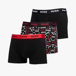 Bokserji Hugo Boss Trunk Triplet Design Multicolor S