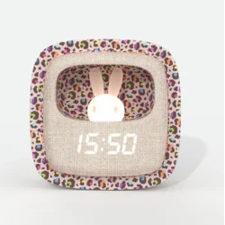 MOB Billy Clock lučka in budilka, Rainbow Leopard