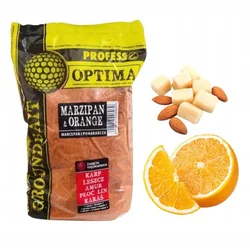 PROFESS Optima ribiška vaba 1 kg - MARCIPAN IN PomaraNČA