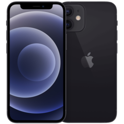 APPLE obnovljen pametni telefon iPhone 12 mini 4GB/64GB, Black