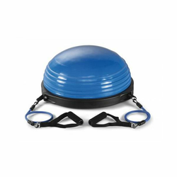 Pilates polusfera s elastikom i ručama Dome