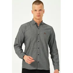G674 DEWBERRY MENS SHIRT-SMOKED-3