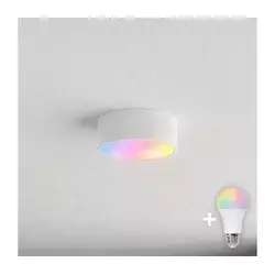 Brilagi - LED RGBW prigušiva plafonsko svetlo za kupatilo CLARE 1xE27/9W/230V IP54 Wi-Fi bela