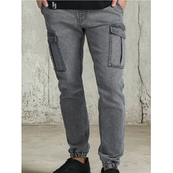 Sinsay - Cargo jogger pantalone - svetlo siva