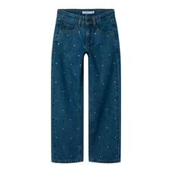 NAME IT Kavbojke NKFRose moder denim/srebrna
