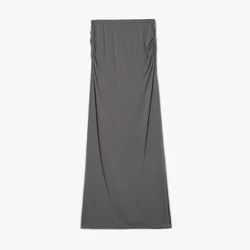 Cropp - Oprijeto midi krilo - temno siva