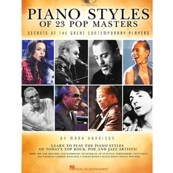piano STYLES OF 23 POP MASTERS+CD