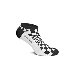 HEEL TREAD Čarape Pasha Crno/Bele Nazuvice Veličina L