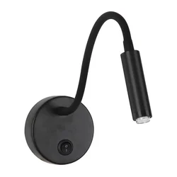 Brilagi - LED prigušiva fleksibilna zidna lampa MAYA 1xG9/4W/230V crna