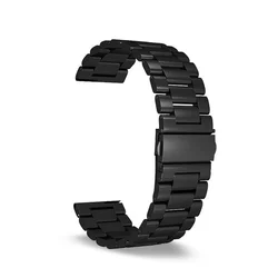Stiger Zamenska narukvica za pametni sat za Huawei Watch 5/GT6/5/4/3/pro/Porsche Design/Mi, Crna , 3 komada