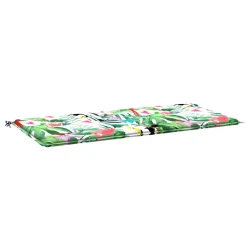 Vidaxl Blazina za vrtno klop večbarvna 120x50x4 cm oxford tkanina