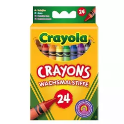 CRAYOLA voščenke, 24 voščenk