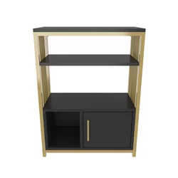 Conceptum Hypnose Polica 60?x80x29,6cm Antracit-Zlatna