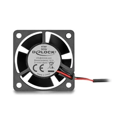 DeLOCK 67287 aksialni ventilator 5 V DC 40 x 40 x 20 mm, črn