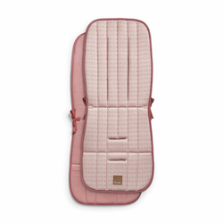 Elodie embroidery anglaise pink podloga za kolica