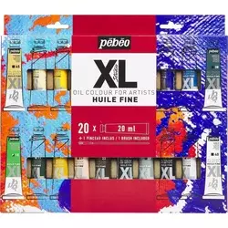 Pebeo Studio XL set oljnih barv 20 x 20 ml s čopičem