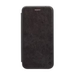 Maska na preklop Teracell Leather za Huawei Y5p/Honor 9s crna