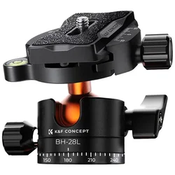 K&F Concept Ball Head ploščica za hitro sproščanje DSLR stativa