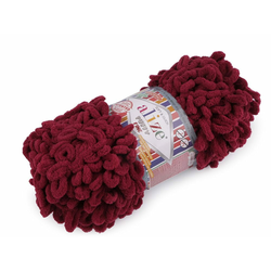 Alize Pletena preja Puffy Fine 100 g - (107) bordo